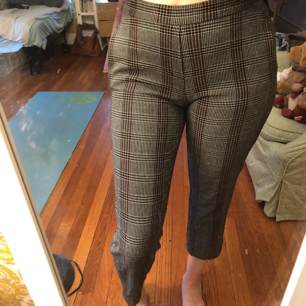 Old Navy Pull-on Work Pants, Plaid